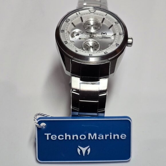Technomarine Women's Watch Ocean Quantum Quartz Silver Dial Bracelet TM-318109 - Picture 2 of 10